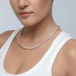 Fully Iced Moissanite Baguette Cluster Chain