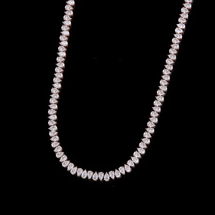 IMPERA JEWELS Moissanite Tennis Chain