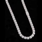 Moissanite Diamond Iced-Out Tennis Chain