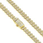Premium Micro Round Cut Moissanite Chain – 6mm