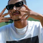 Fully Iced Moissanite Baguette Cluster Chain