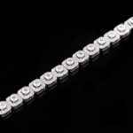Moissanite Diamond Iced-Out Tennis Chain