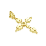 Fleur De Lis Cross Pendant