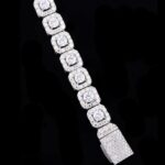 Moissanite Diamond Iced-Out Tennis Chain