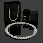 Moissanite Diamond Iced-Out Tennis Chain