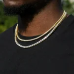 Moissanite Tennis Chain Necklace