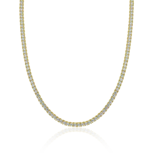 Moissanite Tennis Chain Necklace
