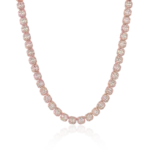 Fully Iced Moissanite Baguette Cluster Chain