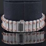 Moissanite Iced Out Roman Style Diamond Watch Automatic