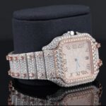 Moissanite Iced Out Roman Style Diamond Watch Automatic