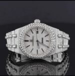 Moissanite Japan Automatic Fabulous Iced Out Analog Watch