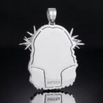 Diamond Chirst Jesus Piece Fully Iced Pendant