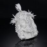 Diamond Chirst Jesus Piece Fully Iced Pendant