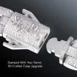 Fully Iced Micro Round Cut Cuban Link Chain