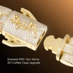 Fully Iced Micro Round Cut Cuban Link Chain