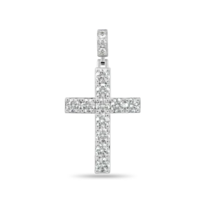 Luxury Blessed Mary Halo Winged Moissanite Pendant