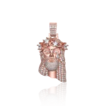 Stellar Jesus Moissanite Pendant – Small