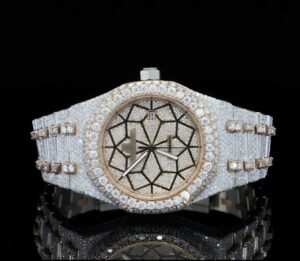 Limited Edition Moissanite Automatic Self Winding Iced Out Watch
