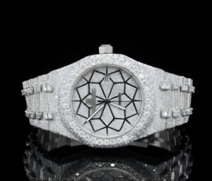 Limited Edition Moissanite Automatic Self Winding Iced Out Watch