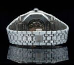 Iced Out Red Arabic Number With Automatic Movement Moissanite Watch