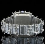 Beautiful Tree Branch Moissanite Automatic Watch For Men