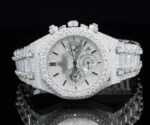 Moissanite Iced Out Bust Down Diamond Automatic Watch
