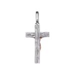 moissanite cross pendant