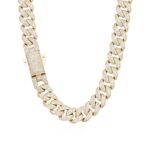 Fully Iced Micro Round Cut Cuban Link Chain