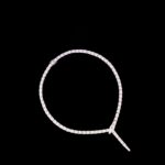 Flowing Circle Snake Necklace for Women – Sterling Silver