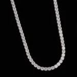 Hip Hop Moissanite Iced-Out Tennis Chain for Men