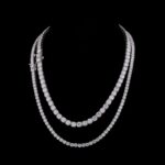 mens moissanite chain necklace best quality