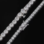 mens moissanite chain necklace best quality