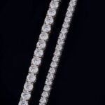 mens moissanite chain necklace best quality