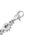 9mm Moissanite Flora Pearl Tennis Bracelet