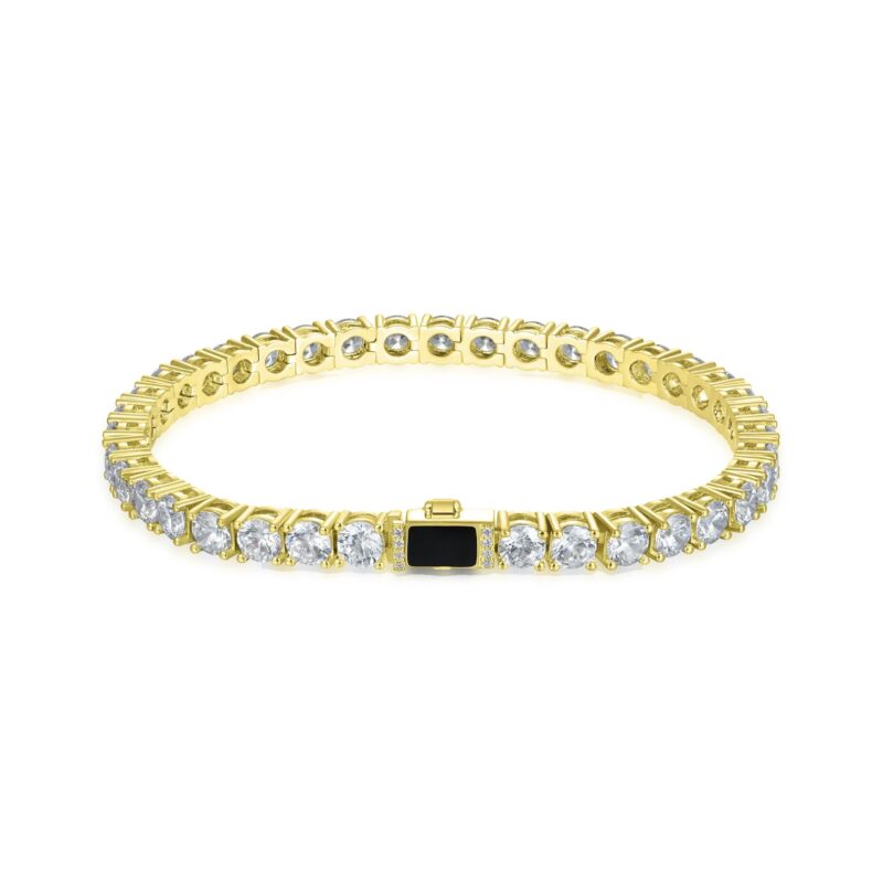 1-2_2af2a334-d9e2-4883-9a28-2ff5a480cc8a Moissanite Fully Iced Tennis Bracelet – 5mm