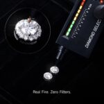 Premium Moissanite S925 Halo Round Cut Stud Earrings