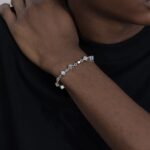 Premium Moissanite Icon Dice 8mm Bracelet