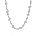 Luxury Moissanite Skull Dice Chain & Wallet Chain