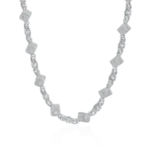 Luxury Moissanite Skull Dice Chain & Wallet Chain