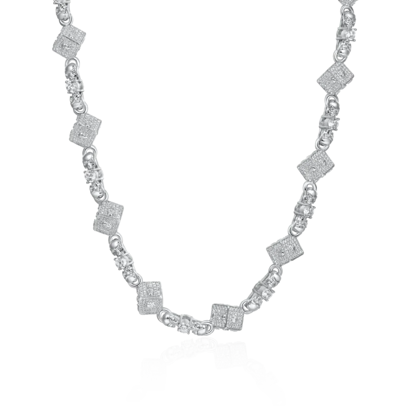 1_631c2a38-81de-4c8f-ba89-b9bb1e1ab265 Luxury Moissanite Skull Dice Chain & Wallet Chain