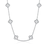 Fully Iced Agyin Dawuru Moissanite Necklace