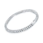 Fully Iced Moissanite Tennis Bracelet – 3mm