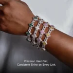 Classic Moissanite Luminous Clover Bracelet