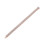 Luxury Baguette Clustered Moissanite Bracelet – 8mm