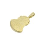 Moissanite Crucifix Blessed Jesus Pendant