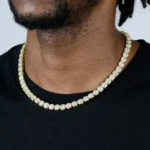 7mm Moissanite Cushion-Cut Cluster Tennis Chain