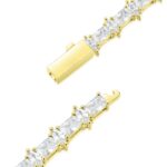 6mm Moissanite Refined Luster Tennis Bracelet