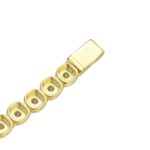 7mm Moissanite Cushion-Cut Cluster Tennis Chain