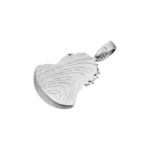 Moissanite Crucifix Blessed Jesus Pendant