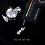 S925 Moissanite Toi et Moi Twin Round Stud Earrings